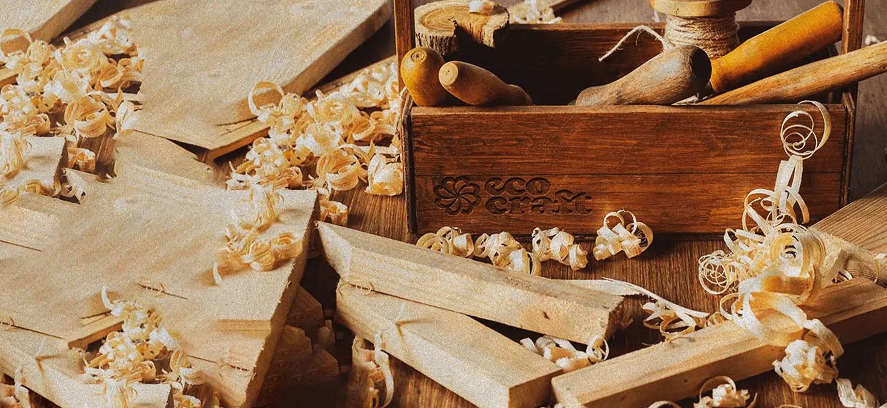 el símbolo tallado en madera