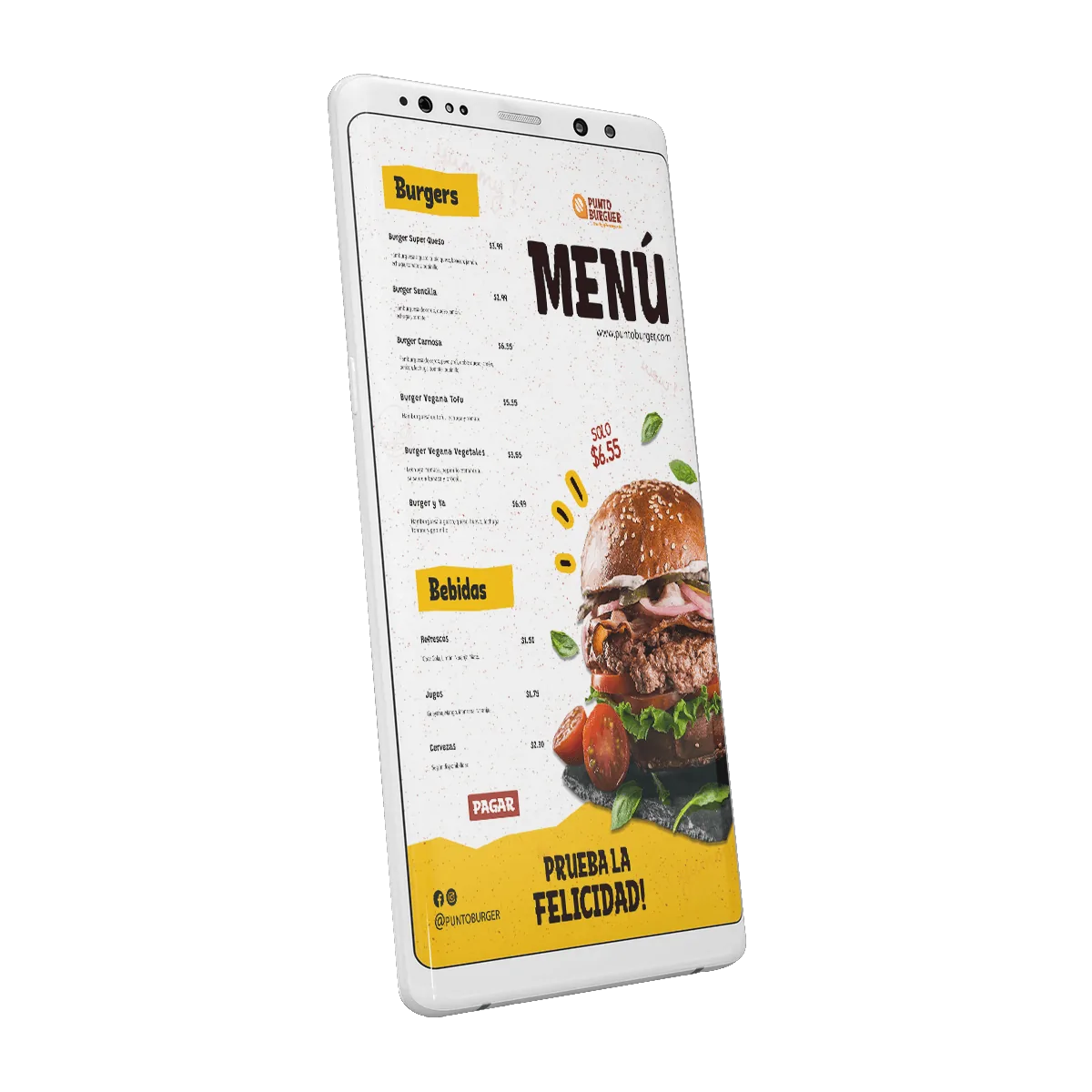 la marca en el celular