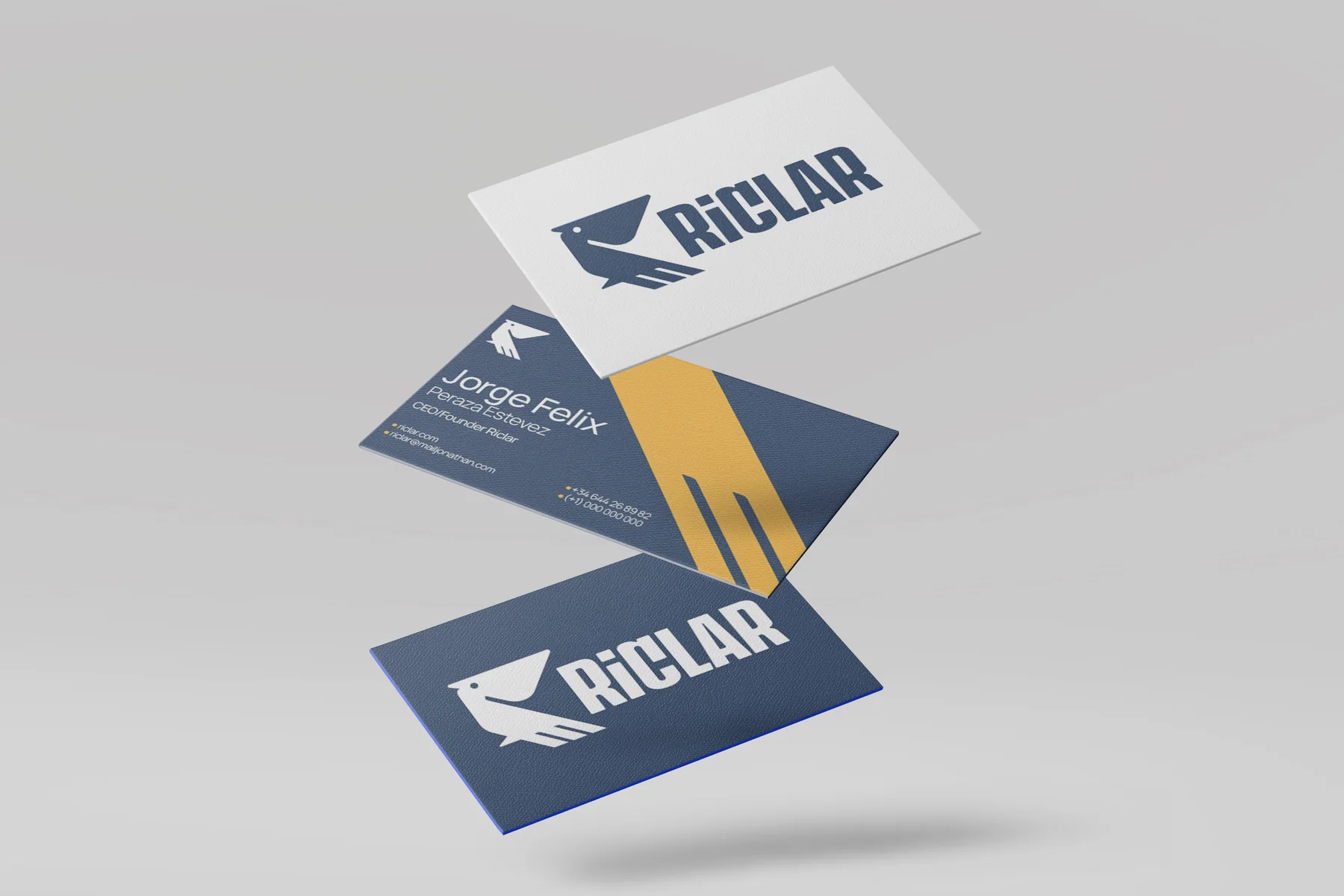 tarjetas de presentación