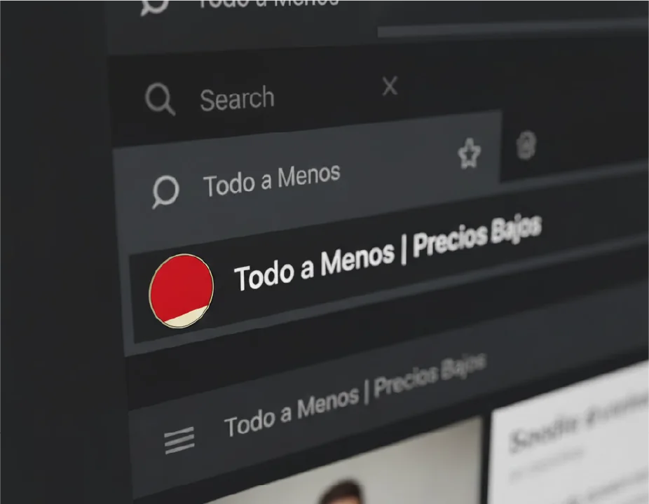 el favicon en la pestaña del navegador