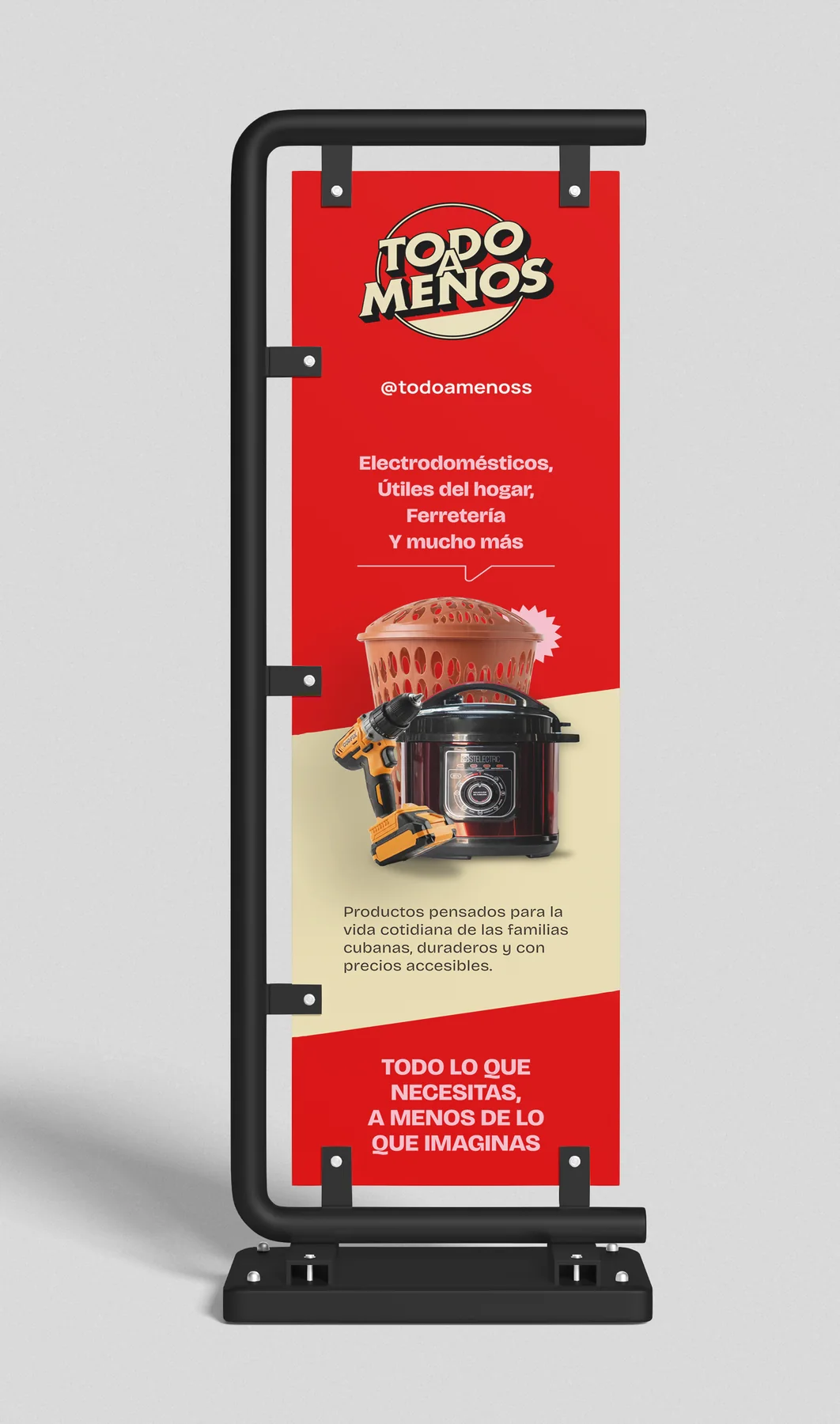 expositor para el showroom